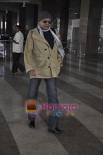 Mithun Chakraborty spotted at airport in Mumbai Airport on 14th Jan 2011 (3).JPG